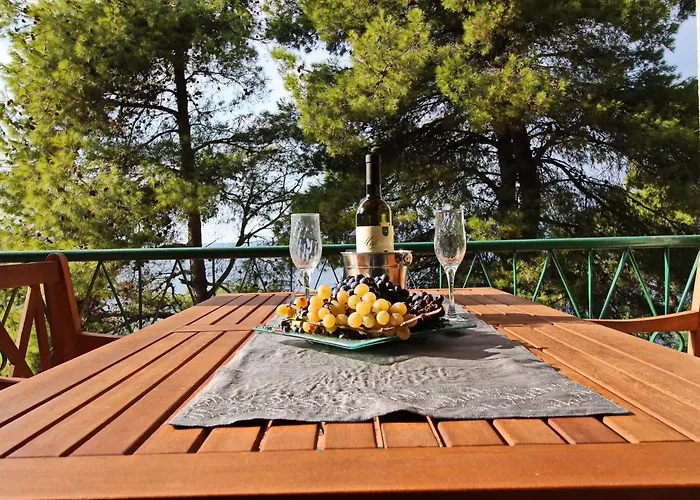 Sunset - Two Bedroom With Terrace And Sea View Daire Blato (Korcula)